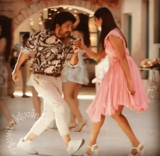 😍 d3e672ba เต้น, คู่รัก, โรแมนติก, อินเดีย, ความรัก telegram sticker