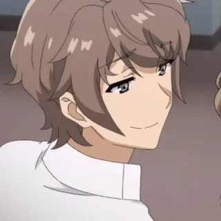 🐾 ad750190 anime, menino, uniforme escolar, arrogante telegram sticker