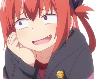 😏 bfb0d768 Satania Gabriel Dropout Anime, Satania, Gabriel Dropout, Kartun, Gadis iblis telegram sticker