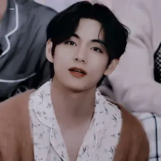 🤎 20cd80f7 V BTS, K-Pop, Idol, Sänger, V, Kim Taehyung whatsapp sticker