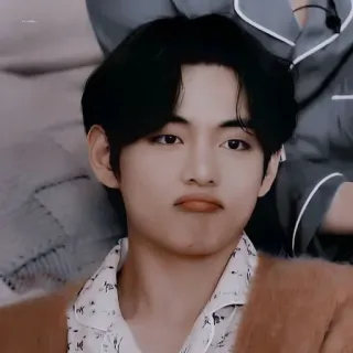 🤎 df78a65f V V, BTS, K-Pop, Sänger, Promi, Idol whatsapp sticker