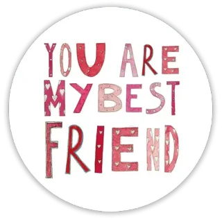 👫 44512219 YOU ARE MY BEST FRIEND przyjaźń, miłość, najlepszy przyjaciel, przyjaciel, słodki, wiadomość telegram sticker