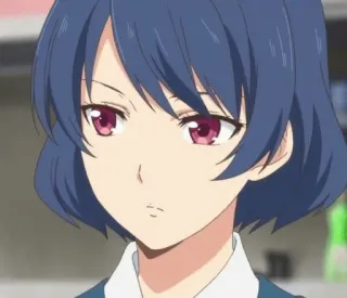 ➖ 8a6281ca Anime, Frau, Weiblich, Porträt, Cartoon, Figur telegram sticker