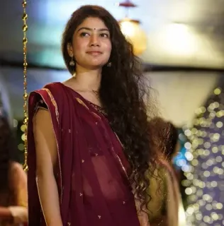 🥰 9c914e9b ผู้หญิง, ส่าหรี, อินเดีย, ประเพณี, ภาพเหมือน telegram sticker