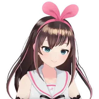 🌚 30dca172 Kizuna AI Anime, Niedlich, Mädchen, Vtuber, Japanisch whatsapp sticker