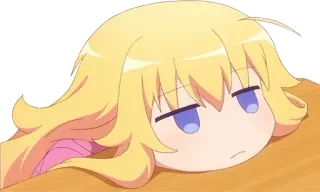 😒 f3099523 Anime, Cartoon, Schläfrig, Müde, Niedlich whatsapp sticker