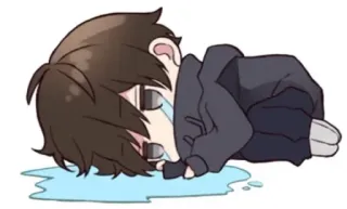 😭 698f5d85 llorando, triste, lágrimas, dibujos animados, emoción, molesto telegram sticker