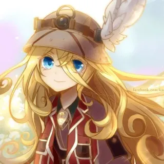 🤗 95073e45 facebook.com/k... Anime, Chica, Linda, Personaje, Ilustración telegram sticker