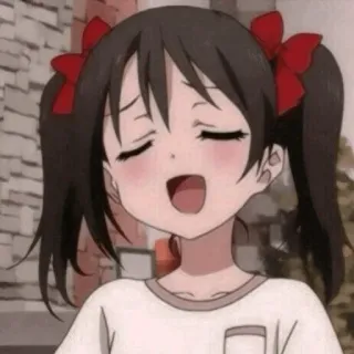 💛 b9f37dd4 Anime, Chica, Dibujo animado, Linda, Kawaii, Feliz telegram sticker