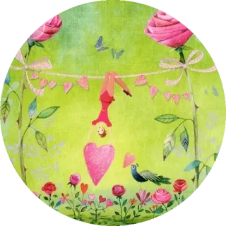 ❤ 366bcd5e hati, cinta, mawar, kupu-kupu, unik, seni telegram sticker