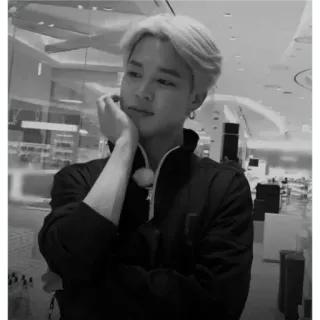 💦 14d3971b Jimin Jimin, BTS, K-pop, cantor, celebridade telegram sticker