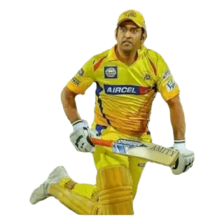 😊 93ae4c43 MS Dhoni Cricket, Sport, Athlet, Indischer Cricketspieler, Chennai Super Kings whatsapp sticker