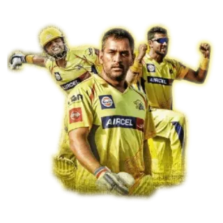 🤟 c4f9ff9f MS Dhoni AIRCEL Cricket, Indian Premier League, Sport, Chennai Super Kings, Sportler whatsapp sticker