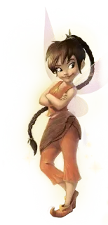 🧚 2fd34ded Fawn Disney Fairies fada, disney, cervo, duende, desenho animado telegram sticker