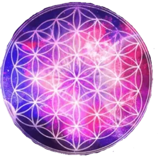 🙈 721fe8aa Flor da vida, Geometria sagrada, Símbolo, Círculo, Geométrico, Padrão telegram sticker