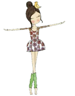 💃 9ad75d7f menina, desenho, vestido, arte, estilo telegram sticker