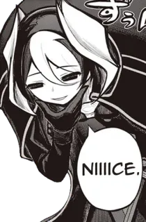 👌 deb96a9c NIIIIIICE. Anime, Manga, Compiaciuto, Anime compiaciuto, Personaggio compiaciuto telegram sticker