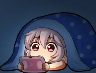 ✨ 2b34d6f8 Anime, Ragazza, Carina, Videogioco, Kawaii, Gaming telegram sticker