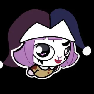 👀 b36b5eeb 道化師, 漫画, マスコット, キャラクター, 面白い telegram sticker