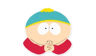 😐 2eff45be Eric Cartman South Park Kartun, Karakter, Eric Cartman, South Park, Lucu, Acara TV telegram sticker