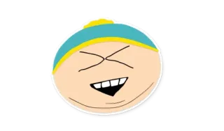 😆 dd5ab1d2 Eric Cartman South Park kartun, animasi, komedi, karakter, south park, lucu, tertawa telegram sticker