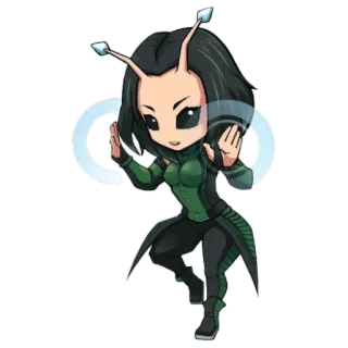 🦗 7de2c8dd Mantis แมนทิส, มาร์เวล, การ์เดียนส์ออฟเดอะกาแล็กซี, จิบิ, ซูเปอร์ฮีโร่, หนังสือการ์ตูน, น่ารัก telegram sticker
