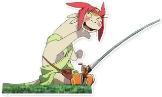 Space Dandy's Meow telegram stickers