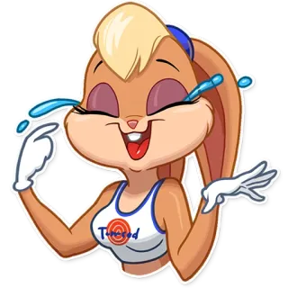 Lola Bunny whatsapp stickers