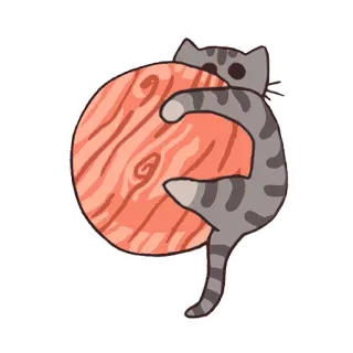 Space Kitties by @spacejournal telegram stickers
