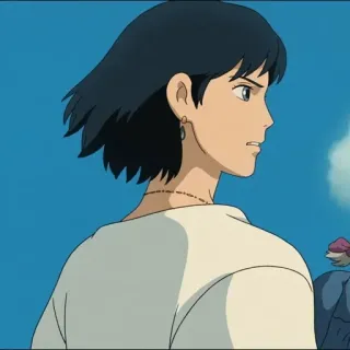 ⚜ b5dc6d0b Howl Howl's Moving Castle Anime, Film, Ghibli, Howl's Moving Castle, Howl telegram sticker