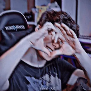 🌟 12851187 love u сердце, любовь, жест, подросток, улыбка telegram sticker