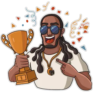 Spartaman telegram stickers