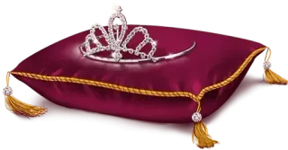 ⭐️ 518f296a tiara, coroa, almofada, joias, princesa, real, regal telegram sticker