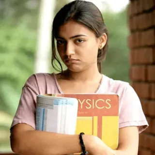 📚 82b79d80 女孩, 学校, 学生, 书, 严肃, 青少年 telegram sticker