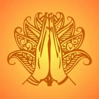 🙏 e1ff151c doa, namaste, salam, hindu, meditasi, spiritual, syukur whatsapp sticker