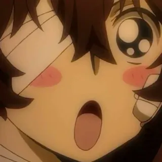 ☠️ aa578586 Anime, Fascia, Ferito, Scioccato, Carino, Cartone animato, Benda sull'occhio whatsapp sticker