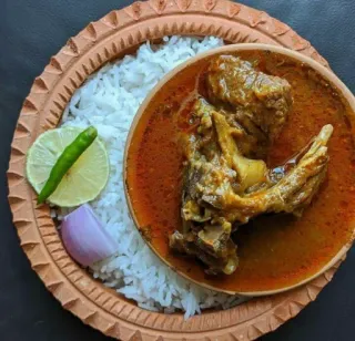 🤩 33d406e0 nourriture, cuisine, repas, riz, plat, cuisine indienne telegram sticker