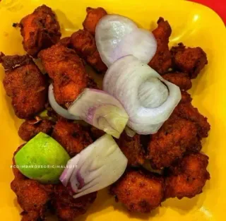 🤩 3f3861ab nourriture, poulet, oignon, citron vert, apéritif telegram sticker