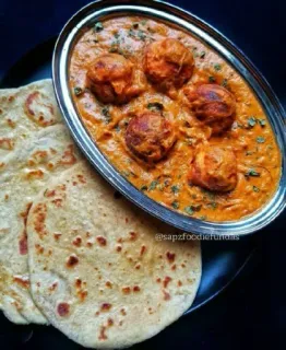 🤩 529d511f Nourriture, Cuisine indienne, Végétarien, Kofta, Roti telegram sticker