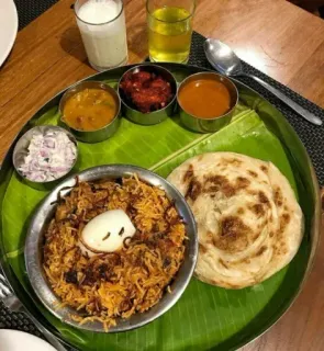 🤩 95809c1f nourriture, biryani, cuisine indienne, cuisine, repas telegram sticker