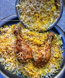 🤩 d2ea01d0 nourriture, poulet, biryani, riz, repas telegram sticker