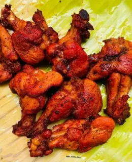 🤩 d508a17e poulet, frit, nourriture, viande, volaille telegram sticker