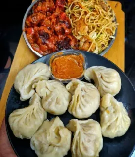 🤩 e63702da nourriture, momo, nouilles, raviolis, cuisine asiatique telegram sticker