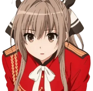 😧 f49cd5c6 anime, girl, kawaii, cute, animation, manga, character whatsapp sticker