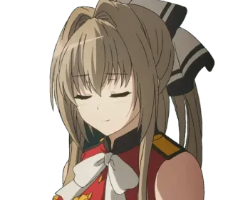 ☺️ faf7258c anime, girl, military uniform, cartoon, character whatsapp sticker