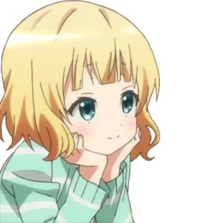 🙂 66af8386 Anime, Menina, Bonito, Desenho animado, Personagem telegram sticker