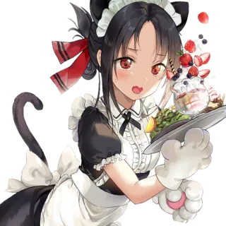 🌈 2f44ec31 Kaguya Shinomiya Kaguya-sama: Love Is War anime, manga, maid, cute, dessert, kaguya-sama, love is war telegram sticker