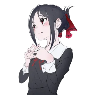🌈 36ea8f5b Kaguya Shinomiya Kaguya-sama: Love Is War anime, kaguya, kaguya shinomiya, love is war, character telegram sticker