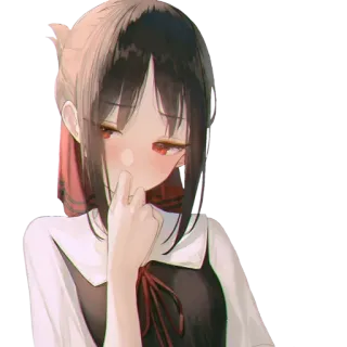 🌈 f6ea6a23 Kaguya Shinomiya Kaguya-sama: Love Is War anime, girl, kaguya, love is war, manga, kaguya-sama, shinomiya telegram sticker