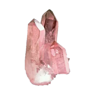 💖 e69a67df kristal, mineral, kuarsa, merah muda whatsapp sticker